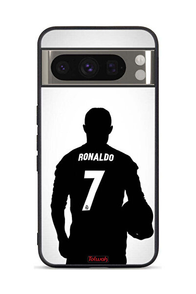 Tolwak غطاء حماية لهاتف جوجل بيكسل 8 برو بقناع كريستيانو رونالدو