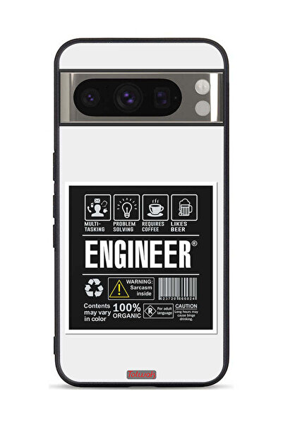 Tolwak غطاء حماية لجهاز Google Pixel 8 Pro - ملصق مهندس