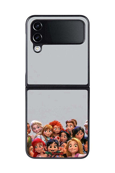 Tolwak غطاء حماية لهاتف Samsung Galaxy Z Flip 4 - أصدقاء للأبد