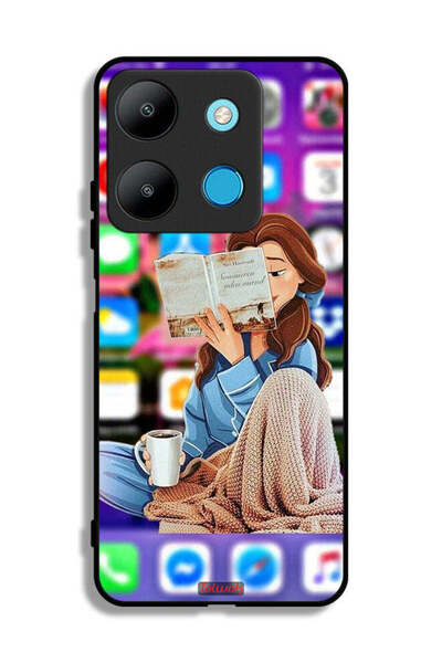 Tolwak غطاء حماية لهاتف Infinix Smart 7 - قراءة