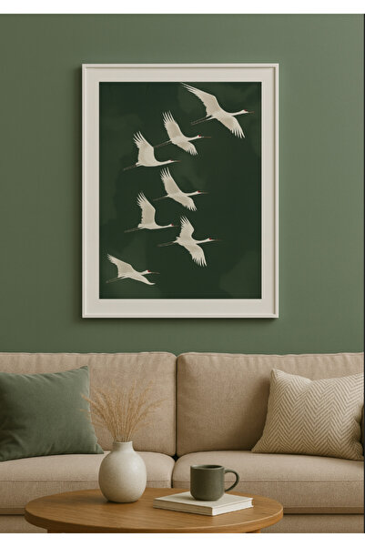 seninürünün Symphony of Flight 01 Single Right – Pictură modernă unică cu imp...