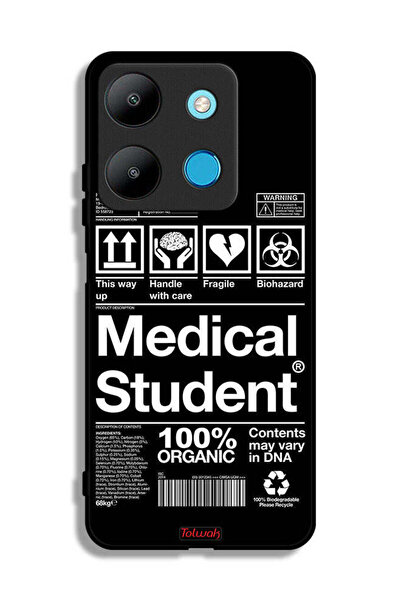 Tolwak غطاء حماية من إنفينيكس سمارت 7، ملصق لطلاب الطب