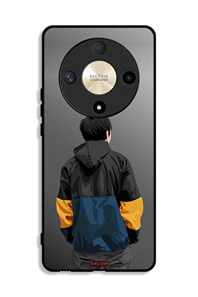 Tolwak Honor X9b Protective Case Cover Boy Portrait Art