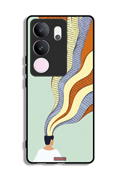 Tolwak غطاء حماية فيفو V29 برو مع رسمة داتا إن مايند