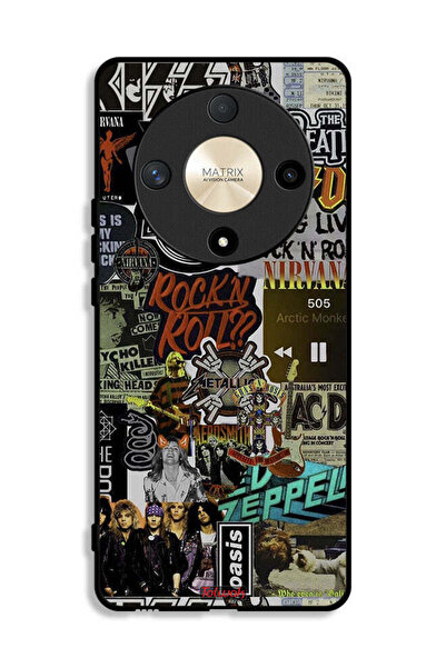 Tolwak Honor X9b Protective Case Cover Long Live Rock N Roll