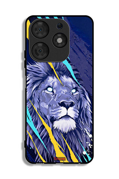 Tolwak غطاء حماية تكنو سبارك 10 برو بتصميم الأسد الملك