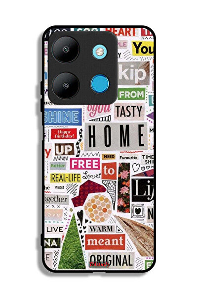 Tolwak غطاء حماية لجهاز Infinix Smart 7 مع ملصقات أصلية