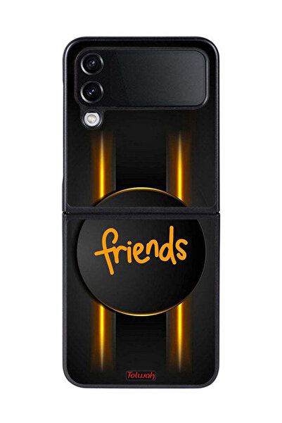 Tolwak غطاء حماية لهاتف Samsung Galaxy Z Flip 4 - أصدقاء