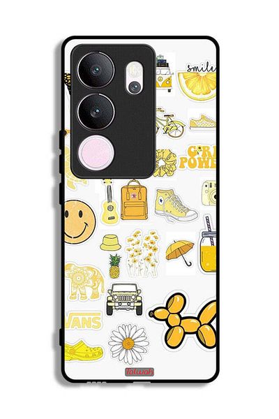 Tolwak vivo V29 Pro Protective Case Cover Girly Tags