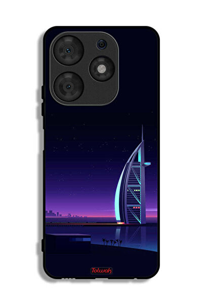 Tolwak غطاء حماية لهاتف تكنو سبارك 10 برو - فن برج العرب الرقمي