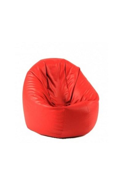 Pufrelax Fotoliu Relaxo XL , Material Piele ecologica - Bloody Red