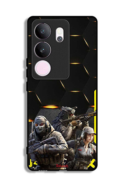 Tolwak غطاء حماية فيفو V29 برو بخلفية سايبربانك