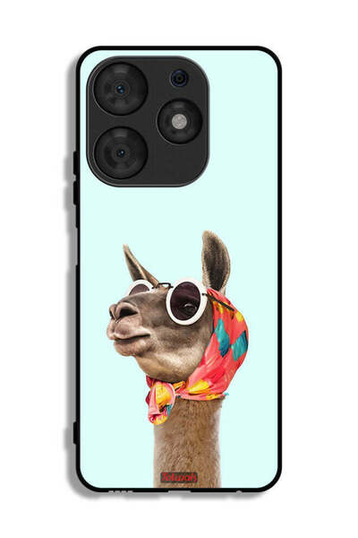 Tolwak غطاء حماية لهاتف تكنو سبارك 10 برو - لون جمل أنيق وجذاب