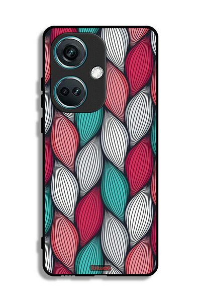 Tolwak OnePlus Nord CE3 Protective Case Cover Feather Pattern