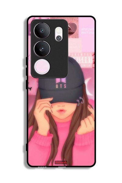 Tolwak vivo V29 Pro Protective Case Cover Cap Girl Snap