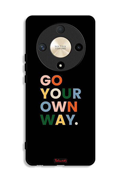 Tolwak Honor X9b Protective Case Cover Go Your Own Way