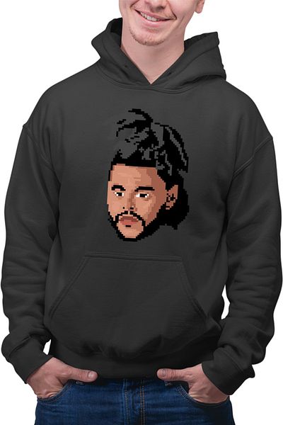OEM Men's Hoodie The Weeknd Pixels Minecraft Game Abel Makkonen