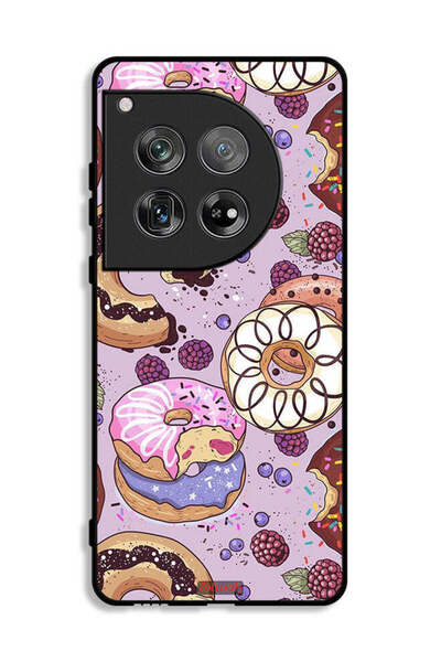 Tolwak غطاء حماية لهاتف OnePlus 12 بتصميم فن الدونات