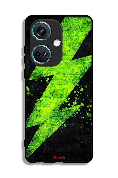 Tolwak غطاء حماية لهاتف OnePlus Nord CE3 بنمط كهربائي