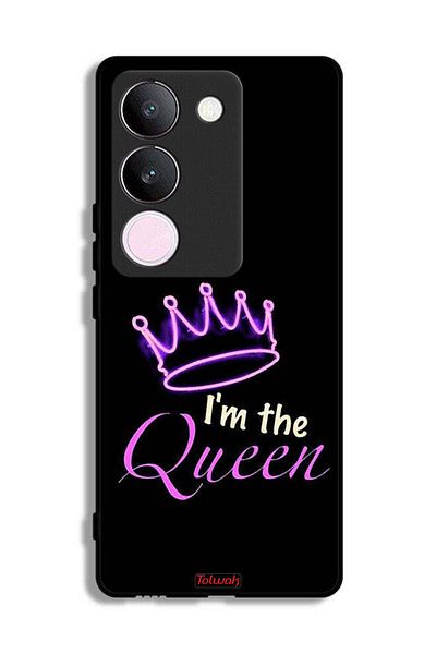 Tolwak vivo V29 Protective Case Cover I Am The Queen