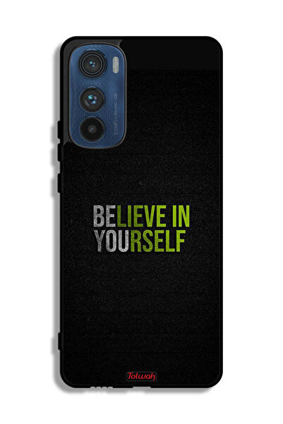 Tolwak Motorola Edge 30 Protective Case Cover Believe In Yourself