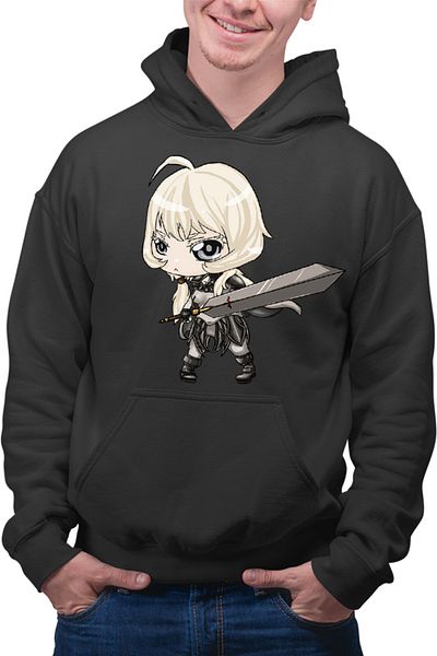 OEM Men's Hoodie Claymore Teresa Otaku Weeb