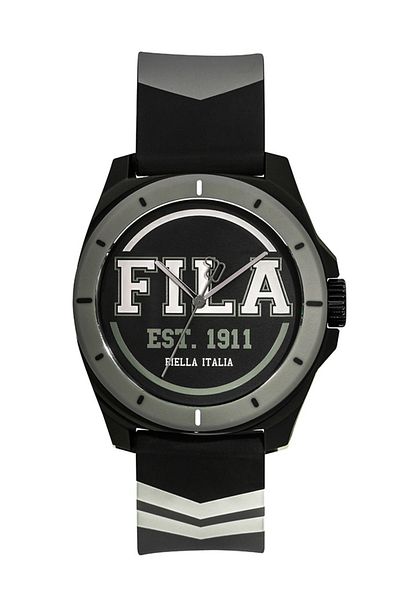Fila Adult Unisex Analog Watch, Black 38-331-005, 43 mm