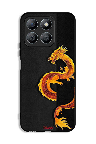 Tolwak غطاء حماية لهاتف Honor X8b - فن التنين