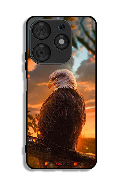 Tolwak Tecno Spark 10 Pro Protective Case Cover Eagle