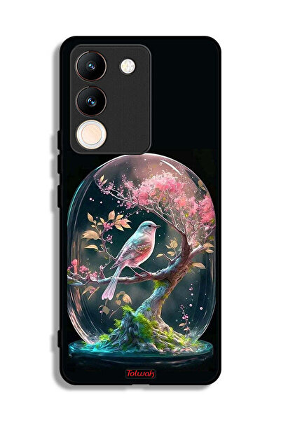 Tolwak غطاء حماية فيفو V29e بتصميم طائر في جرة