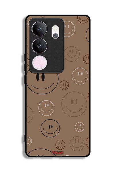 Tolwak vivo V29 Pro Protective Case Cover Smiley Faces Pattern