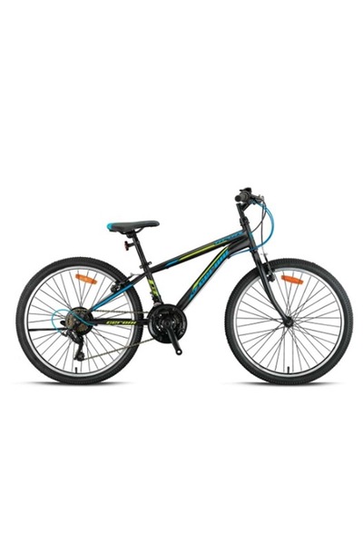 Geroni Kron Mars 26 Jant V K:14 21V Mat Siyah Lime Mavi Dağ Bisikleti