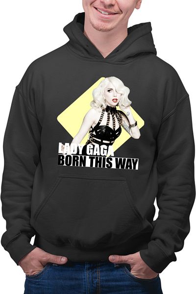 OEM Hanorac Barbati Lady Gaga Born This Way Album Single