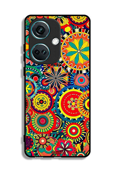 Tolwak غطاء حماية لهاتف OnePlus Nord CE3 بنمط ماندالا ملون