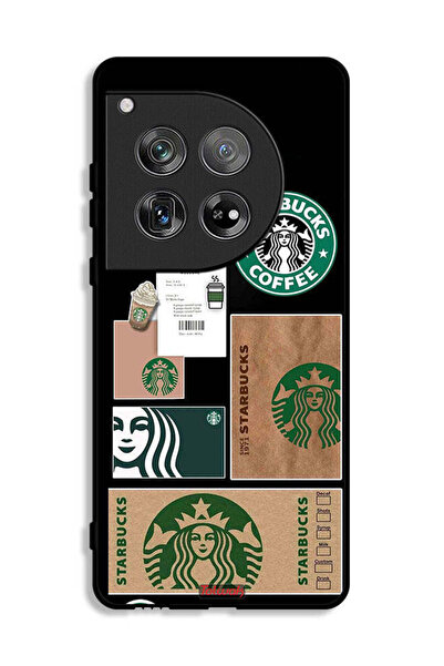 Tolwak غطاء حماية لجهاز OnePlus 12 بملصق ستاربكس