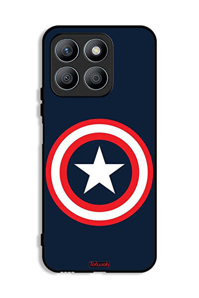 Tolwak غطاء حماية لهاتف Honor X8b - كابتن أمريكا
