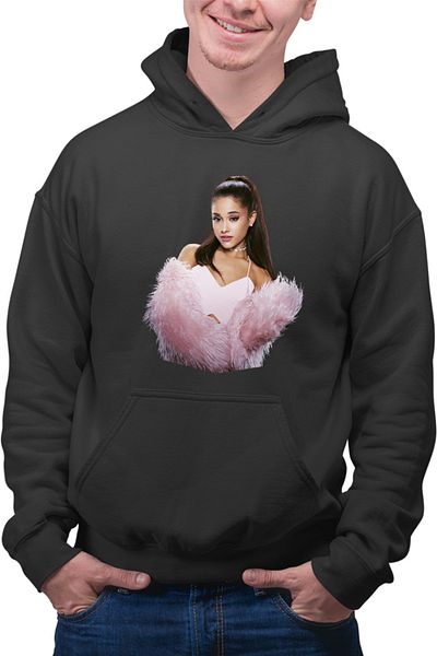 OEM Hanorac Barbati Ariana Grande Pink Beauty Queen Award Music