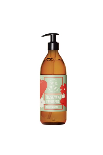 CZTERY SZPAKI FOUR SPRINGS - Strawberry and Verbena liquid soap, 500ml