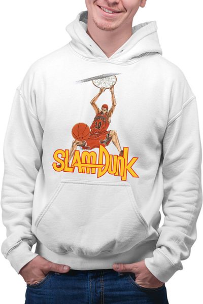 OEM Men's Hoodie Slam Dunk Sakuragi Attack Cosplay Otaku