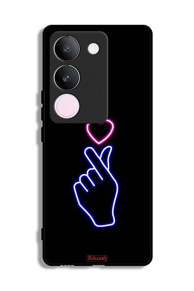 Tolwak vivo S17 Protective Case Cover Snap Heart Art