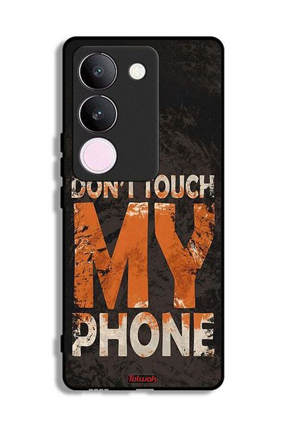 Tolwak vivo V29 Protective Case Cover Do Not Touch My Phone