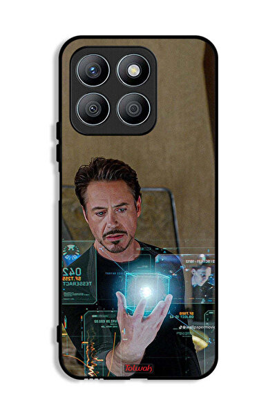 Tolwak غطاء حماية لهاتف Honor X8b Iron Man