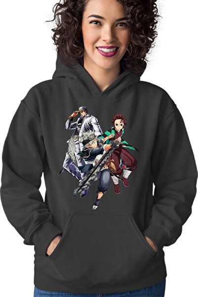 OEM Hanorac Femei Black Clover Asta Kimetsu no Yaiba Tanjirou JoJo Anime