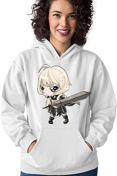 OEM Women's Hoodie Claymore Teresa Otaku Weeb