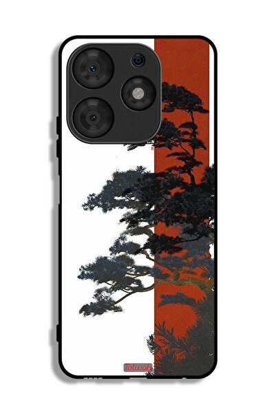 Tolwak Tecno Spark 10 Pro Protective Case Cover Tree Artwork