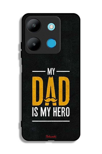 Tolwak Infinix Smart 7 Protective Case Cover My Dad Is My Hero