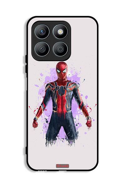 Tolwak Honor X8b Protective Case Cover Iron Spider Artwork