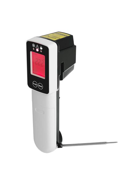 HENDI Termometru alimentar digital HACCP cu infraroșu cu sondă de la -60°C la 350°C - 271254