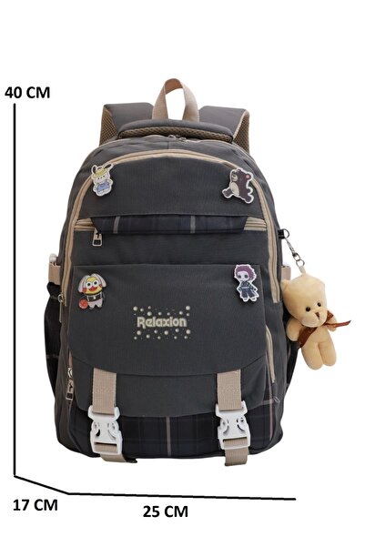 Relaxion 1396 Korean Style Unisex Children's Triple Set Primary School Backpack