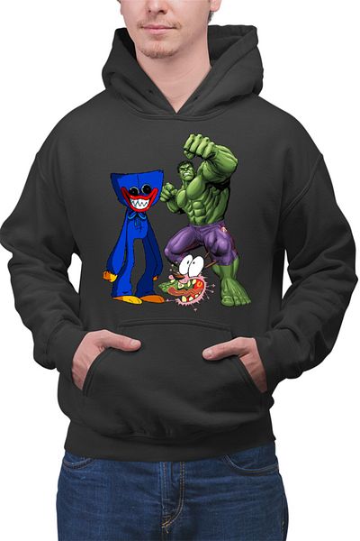 OEM Hanorac Barbati Huggy Wuggy Courage Coward Dog Hulk Fight Demon